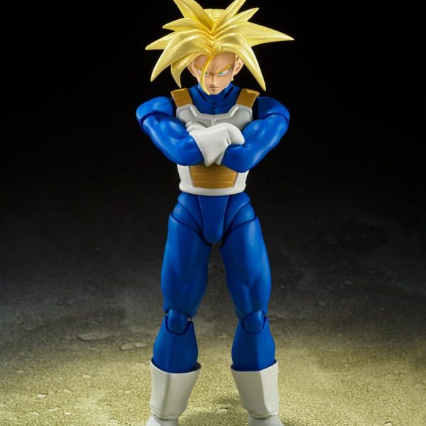S.H.Figuarts Super Saiyan Trunks figure standing with his arms folded