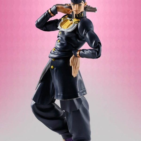 S.H.Figuarts Josuke Higashikata figure standing with one hand to his pompadour