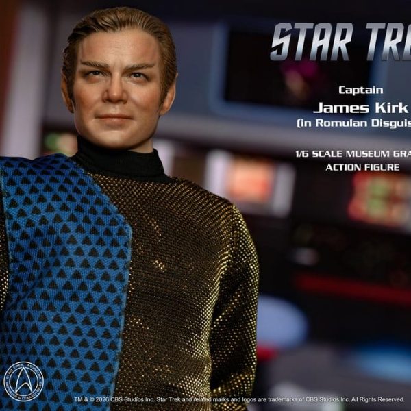 Captain James Kirk in Romulan Disguise 1/6 scale action figure by EXO-6
