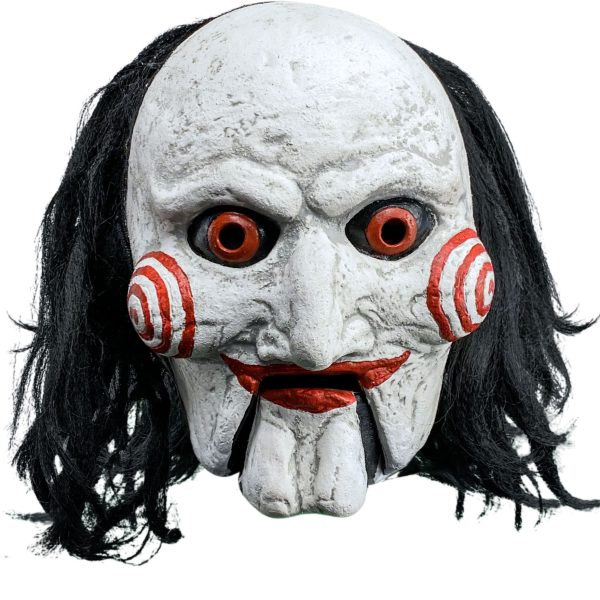Billy the Puppet Moving Mouth Mask – Saw (Trick or Treat Studios)