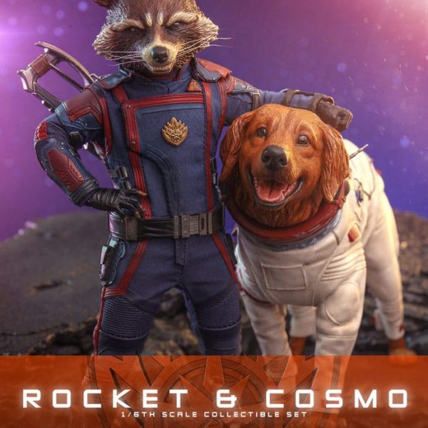Hot Toys Rocket and Cosmo 1/6 collectible set (Guardians of the Galaxy Vol. 3) – view 2