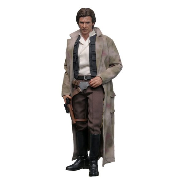 Hot Toys Han Solo 1/6 sixth scale figure – full front packshot