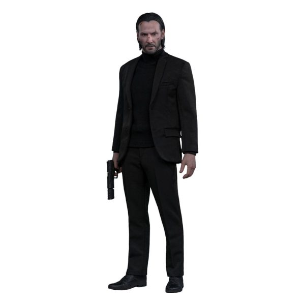 Hot Toys John Wick 1/6 sixth scale figure – full front packshot