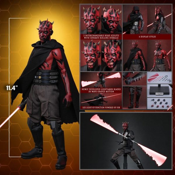 Hot Toys Maul 1/6 collectible figure (Star Wars: Maul — Shadow Lord) – view 23