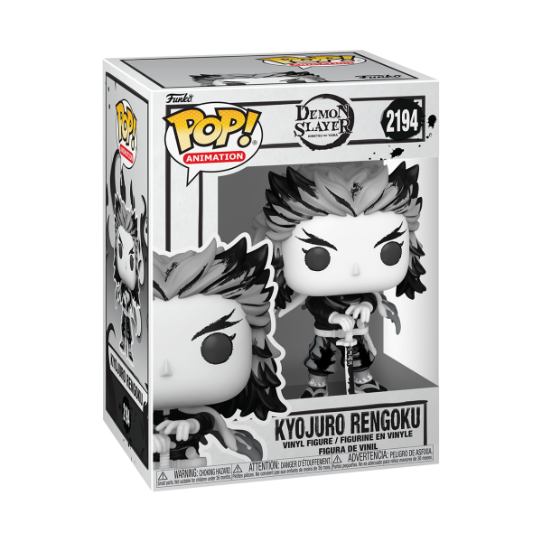 Funko POP! Kyojuro Rengoku (Sumi-Ink) vinyl figure — alternate angle