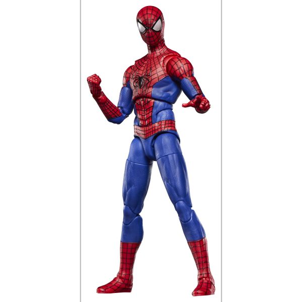 Marvel Legends The Amazing Spider-Man action figure standing, front view