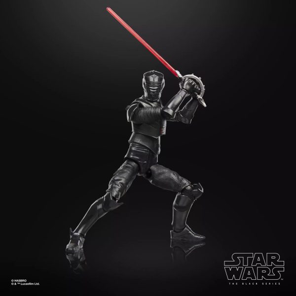 Star Wars Black Series Marrok 15cm figure holding a red double-bladed lightsaber