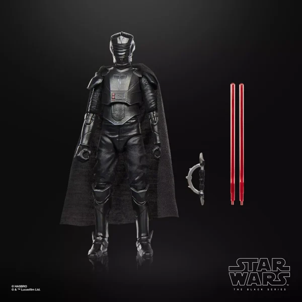 Black Series Marrok figure shown with its accessories