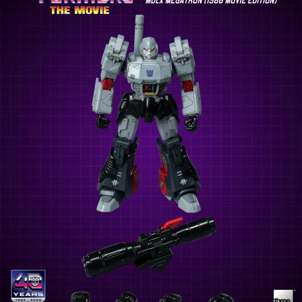 Transformers MDLX Megatron – 1986 Movie Edition Figure - official threezero product image
