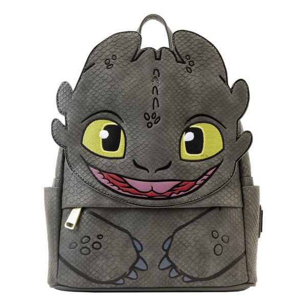 Loungefly How to Train Your Dragon Toothless Cosplay Backpack — main product shot