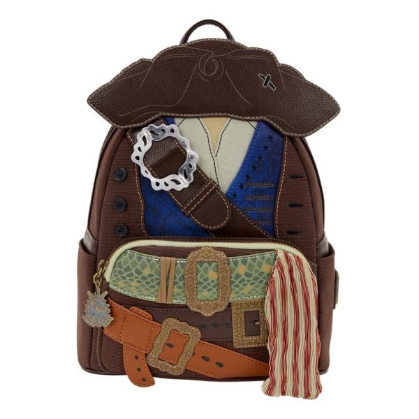 Loungefly Disney Pirates of the Caribbean Jack Sparrow Mini Backpack — main product shot