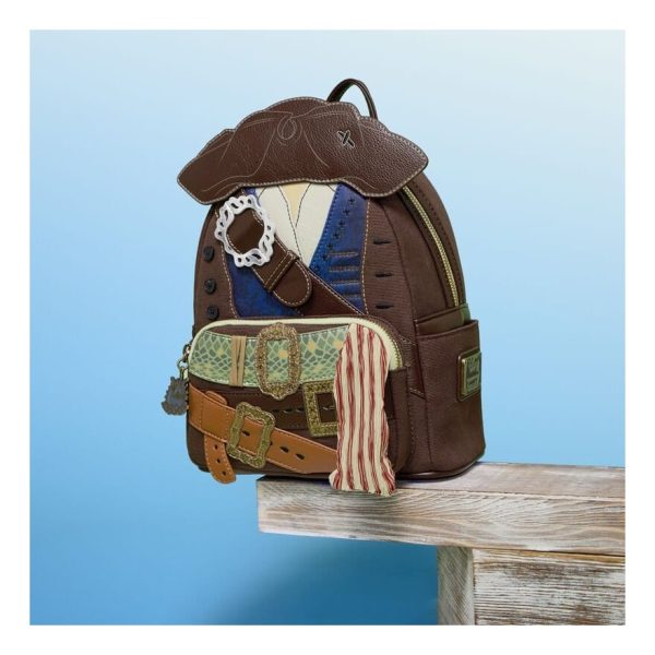 Loungefly Disney Pirates of the Caribbean Jack Sparrow Mini Backpack — view 2