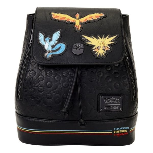 Loungefly Pokémon Legendary Birds Mini Backpack — main product shot